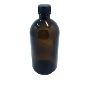 500ml Boston Round Glass Bottle With Cap